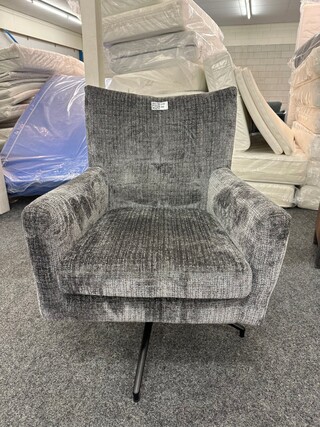 Fauteuil Rick, geweven, antraciet